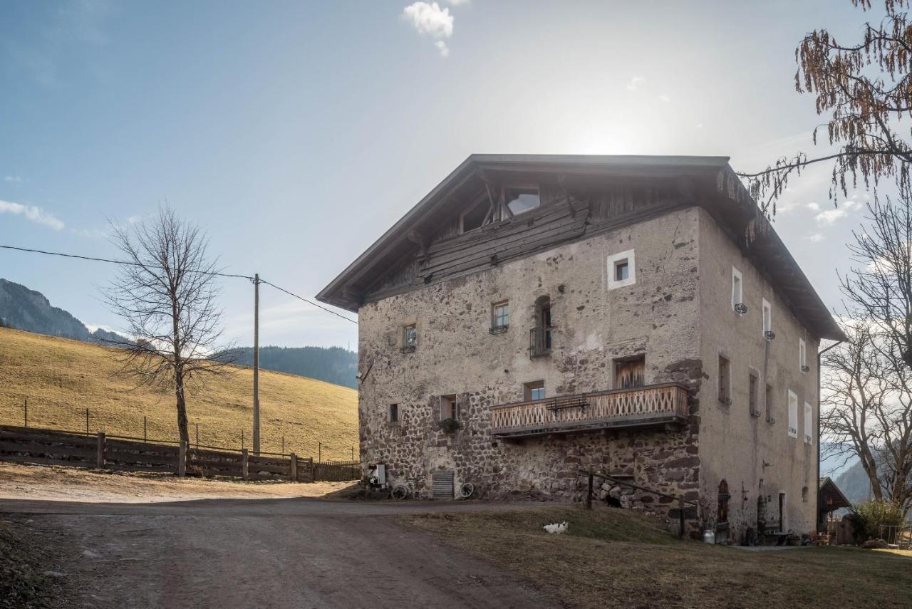 Moserhof Ferienwohnung Sunnseit Sarentino エクステリア 写真